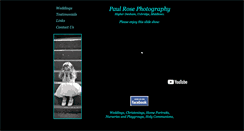 Desktop Screenshot of paulrosephotography.co.uk